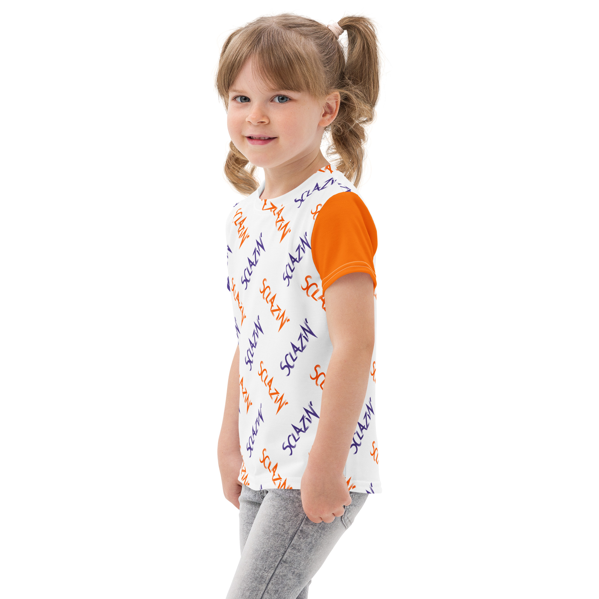 Kids cotton crew neck t-shirt