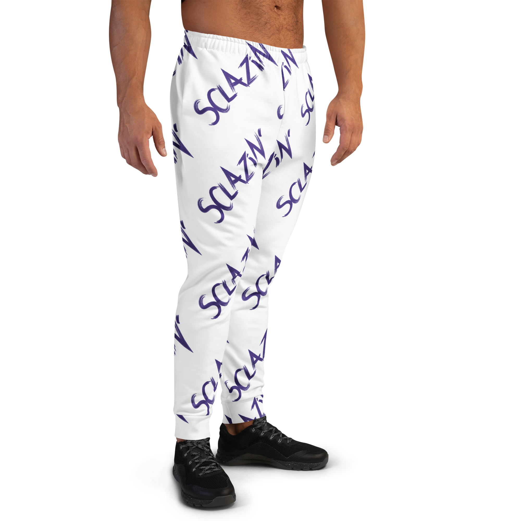 Sclazin' Logo Men's Joggers - Image 3