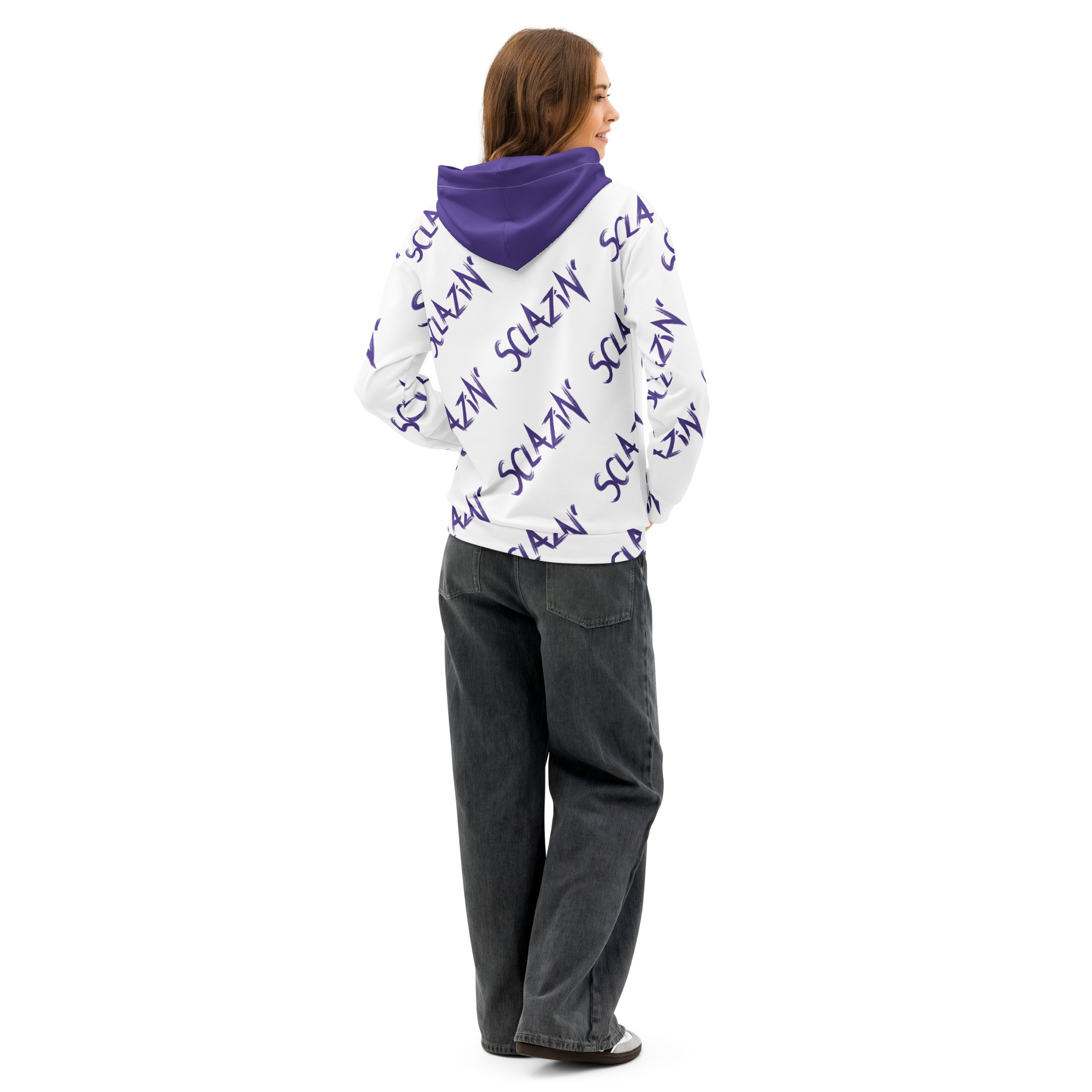 Sclazin' Unisex cotton hoodie - Image 2