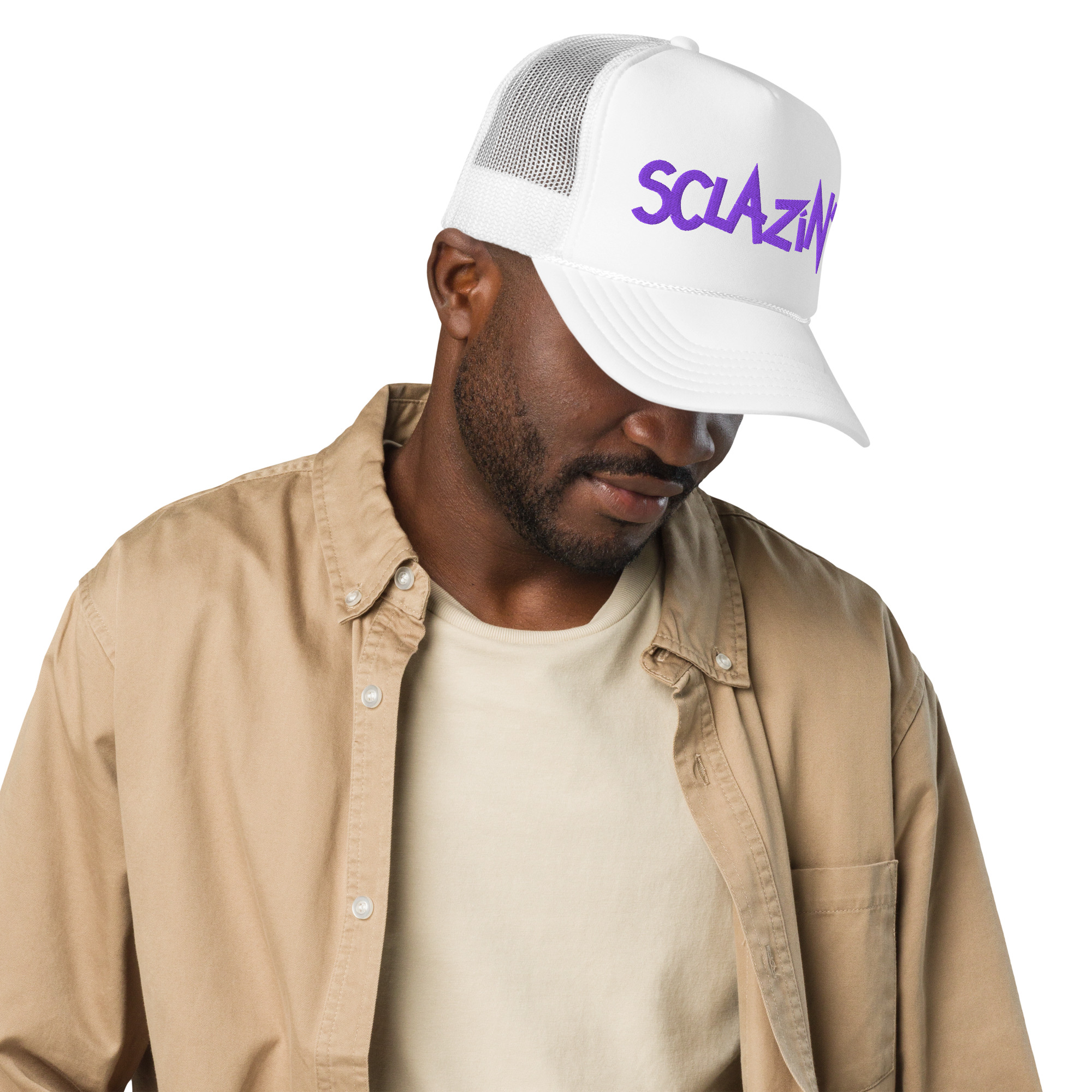 Sclazin' Logo Foam trucker hat - Image 2